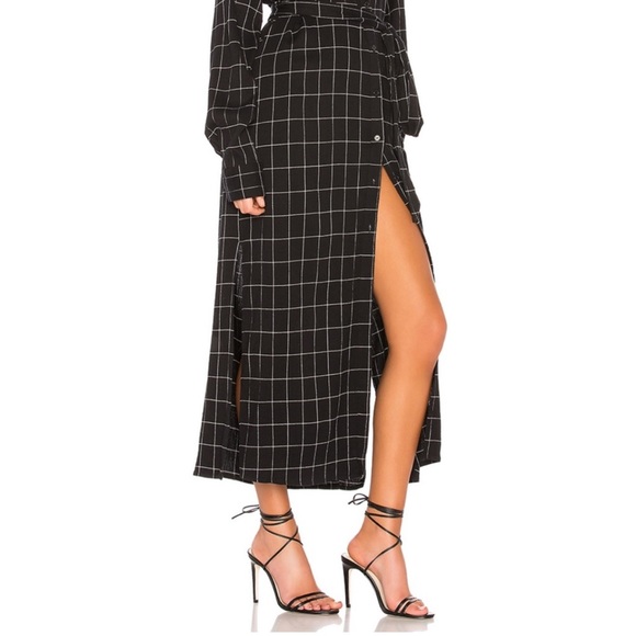 Revolve Sanctuary Jess Belted Button Down Maxi Shirt Dress size Small - Picture 5 of 8